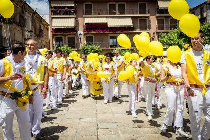 El acto se celebra antes de la tradicional bajada a las Bailas que finaliza los Sanjuanes