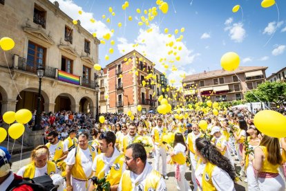El acto se celebra antes de la tradicional bajada a las Bailas que finaliza los Sanjuanes