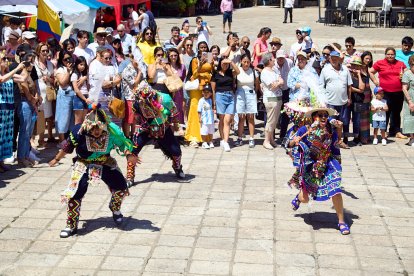 Las Jornadas Interculturales acercaron tradiciones, gastronomía y cultura de emigrantes de otros puntos del mundo al centro de Soria.