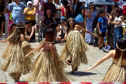 Las Jornadas Interculturales acercaron tradiciones, gastronomía y cultura de emigrantes de otros puntos del mundo al centro de Soria.