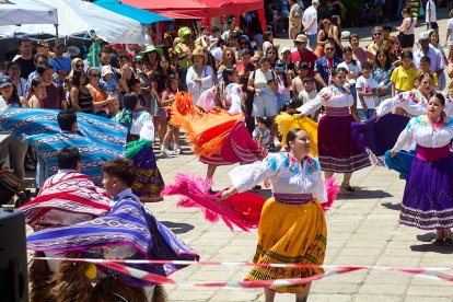 Las Jornadas Interculturales acercaron tradiciones, gastronomía y cultura de emigrantes de otros puntos del mundo al centro de Soria.