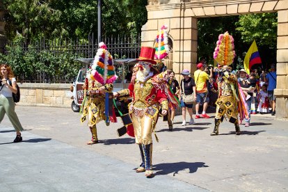 Las Jornadas Interculturales acercaron tradiciones, gastronomía y cultura de emigrantes de otros puntos del mundo al centro de Soria.
