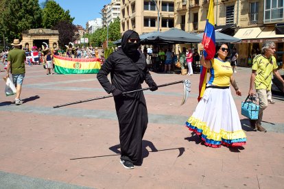 Las Jornadas Interculturales acercaron tradiciones, gastronomía y cultura de emigrantes de otros puntos del mundo al centro de Soria.