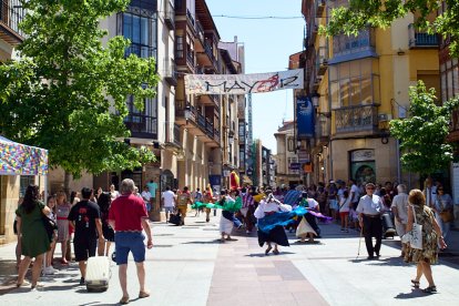 Las Jornadas Interculturales acercaron tradiciones, gastronomía y cultura de emigrantes de otros puntos del mundo al centro de Soria.