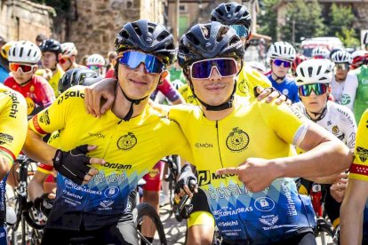 Una prueba ciclista en la que participaron 160 corredores