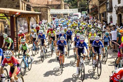 Una prueba ciclista en la que participaron 160 corredores