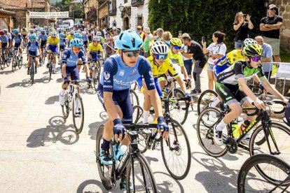 Una prueba ciclista en la que participaron 160 corredores