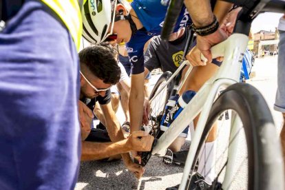Una prueba ciclista en la que participaron 160 corredores