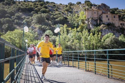 Sergio Turull continua con su reto de 50 días por 50 provincias en las que recorre 50 kilómetros en cada una de ella.