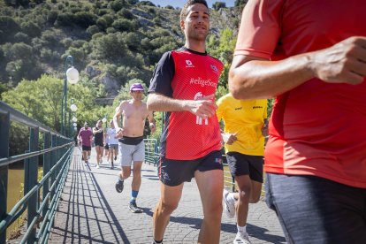 Sergio Turull continua con su reto de 50 días por 50 provincias en las que recorre 50 kilómetros en cada una de ella.
