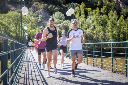 Sergio Turull continua con su reto de 50 días por 50 provincias en las que recorre 50 kilómetros en cada una de ella.