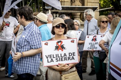 Continuas consignas contra la sucesiva desaparición de los recorridos del tren soriano