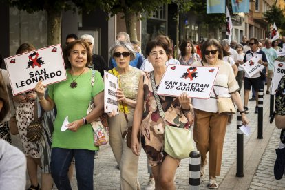 Continuas consignas contra la sucesiva desaparición de los recorridos del tren soriano