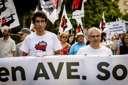 Continuas consignas contra la sucesiva desaparición de los recorridos del tren soriano