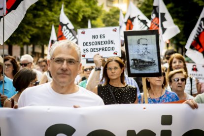 Continuas consignas contra la sucesiva desaparición de los recorridos del tren soriano