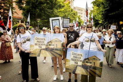 Continuas consignas contra la sucesiva desaparición de los recorridos del tren soriano