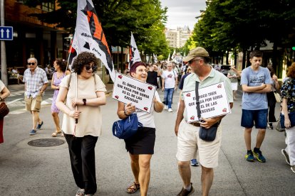 Continuas consignas contra la sucesiva desaparición de los recorridos del tren soriano