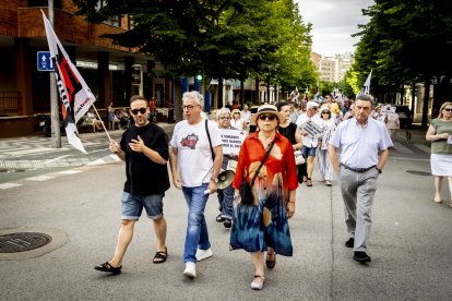 Continuas consignas contra la sucesiva desaparición de los recorridos del tren soriano