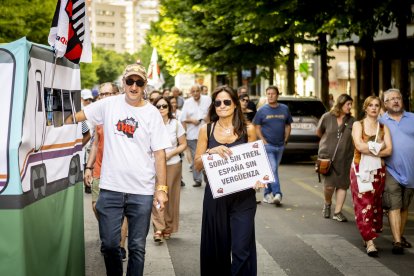 Continuas consignas contra la sucesiva desaparición de los recorridos del tren soriano