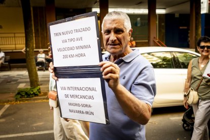 Continuas consignas contra la sucesiva desaparición de los recorridos del tren soriano