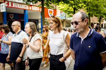 Continuas consignas contra la sucesiva desaparición de los recorridos del tren soriano