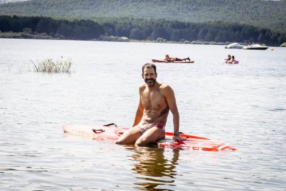 Una mañana perfecta para nadar en el pantano