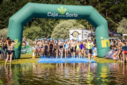 Una mañana perfecta para nadar en el pantano