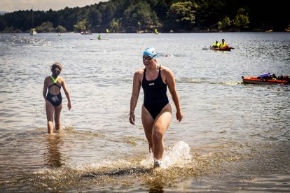 Una mañana perfecta para nadar en el pantano