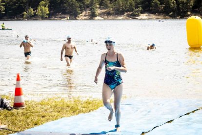 Una mañana perfecta para nadar en el pantano