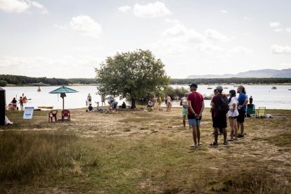 Una mañana perfecta para nadar en el pantano