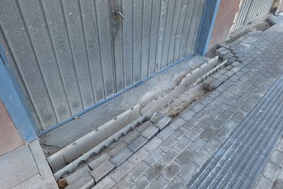 Estado actual del acceso a los locales.