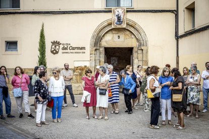 El recorrido pone fin a la novena en honor a la Virgen del Carmen