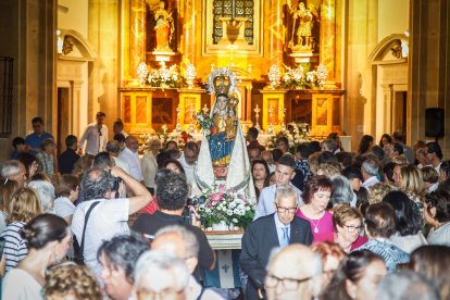La Blanca reúne a cientos de peregrinos en la romería de Cabrejas del Pinar.