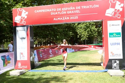 Almazán acoge el Campeonato de España de Duatlón y Triatlón Gravel.