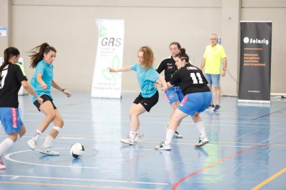 Una de las acciones de la final del torneo.
