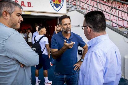 Los jugadores del Numancia para la temporada 25-26 ya pisan Los Pajaritos