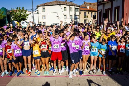 Más de medio millar de atletas de todas las edades tomaron la salida