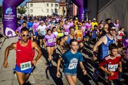 Más de medio millar de atletas de todas las edades tomaron la salida
