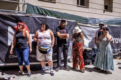 El buen ambiente se vivía en cara rincón de los conciertos del festival