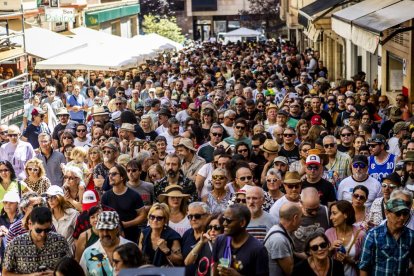 El buen ambiente se vivía en cara rincón de los conciertos del festival