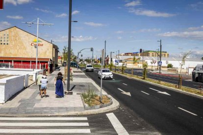 Los nuevos viales ya toman forma