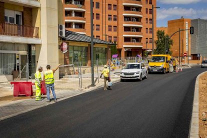 Los nuevos viales ya toman forma