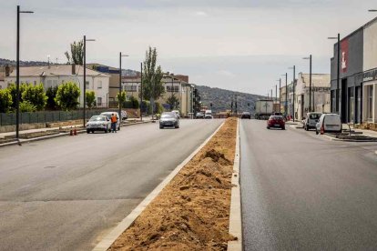 Los nuevos viales ya toman forma
