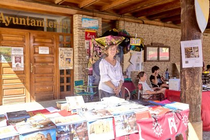 Berlanga de Duero pone el mejor marco posible al Mercado Medieval, una iniciativa que recuerda el pasado de la localidad.