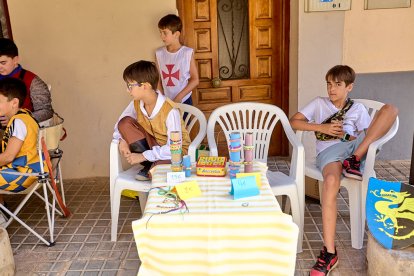 Berlanga de Duero pone el mejor marco posible al Mercado Medieval, una iniciativa que recuerda el pasado de la localidad.