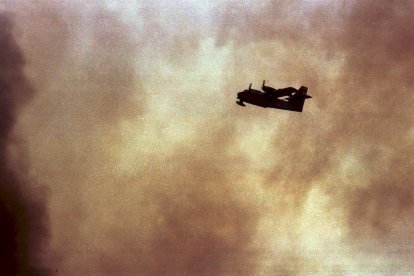 El Incendio de Izana quemó parte de Matamala de Almazán y Tardelcuende