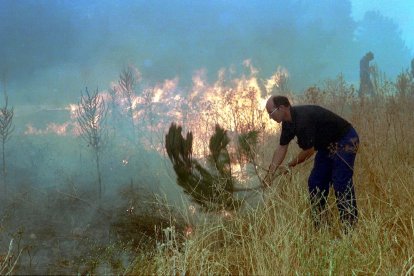 El Incendio de Izana quemó parte de Matamala de Almazán y Tardelcuende