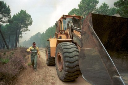 El Incendio de Izana quemó parte de Matamala de Almazán y Tardelcuende