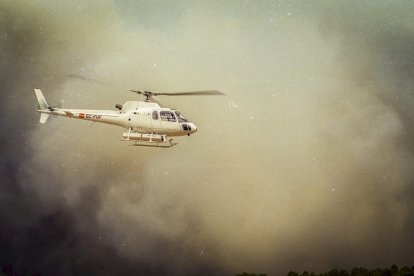 El Incendio de Izana quemó parte de Matamala de Almazán y Tardelcuende