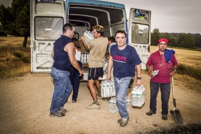 El Incendio de Izana quemó parte de Matamala de Almazán y Tardelcuende